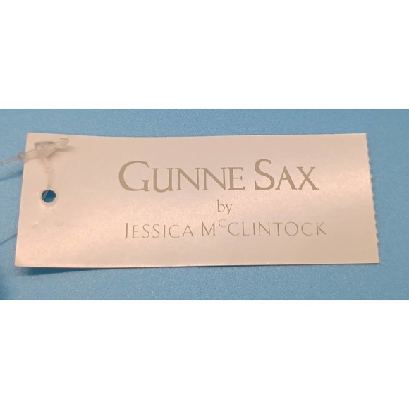 NEW Gunne Sax Black Purse Handbag Clutch Designed by Jessica McClintock - Picture 3 of 14